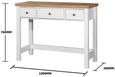Arthur White 3 Drawer Dressing Table