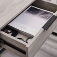 Bali Grey Oak Dressing Table - 2 Drawer