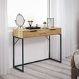 Bali Oak Dressing Table - 2 Drawer