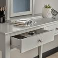 Ashby Soft Grey Dressing Table - Drawer