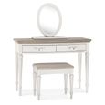 Montreux Dressing Table - Grey Washed Oak & Soft Grey