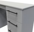 Beverley Grey 6 Drawer Double Dressing Table