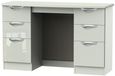 Camden Gloss Cashmere 6 Drawer Double Dressing Table