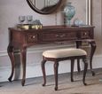 Verdi Dressing Table - 3 Drawer - Walnut - French Style