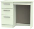 Contrast Cream 3 Drawer Single Dressing Table