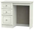 Crystal Cashmere 3 Drawer Single Dressing Table