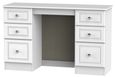 Crystal White 6 Drawer Double Dressing Table