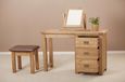 Kent Oak Single Pedestal Dressing Table