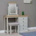 Cotswold Dressing Set - 4 Drawer - Oak and Painted