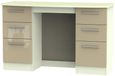 Knightsbridge Mushroom and Cream 6 Drawer Double Dressing Table