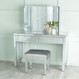 Lucia Dressing / Console Table - Mirrored