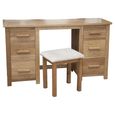 Opus Dressing Set - 6 Drawer - Oak