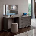 Elite Dressing Table - 3 Drawer - Silver Birch