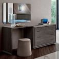 Elite Dressing Table - 3 Drawer - Silver Birch