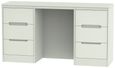 Monaco Cashmere 6 Drawer Double Dressing Table
