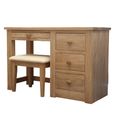 Torino Dressing Set - 4 Drawer - Oak