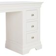 Paisley White Painted 3 Drawer Dressing Table