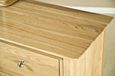 Shaker Oak Single Pedestal Dressing Table