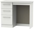 Sherwood Grey 3 Drawer Single Dressing Table