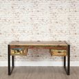 Urban Chic Reclaimed Dressing Table - 2 Drawer