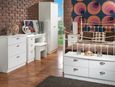 Victoria White 6 Drawer Double Dressing Table