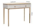 Marlow Dressing Table - Cashmere Oak