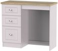 Vienna Cashmere 3 Drawer Single Dressing Table