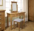 Woburn Dressing Table - 3 Drawer - Rustic Oak