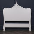French Style Carved Headboard - White - Sizes Available