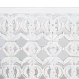 Khristich Headboard - White Carved Wood - 165cm