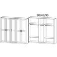 Rauch Cottage 226cm 5 Door Wardrobe - Alpine White