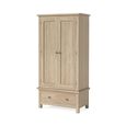 Modern Country Oak - Wardrobe - 2 Door - 1 Drawer
