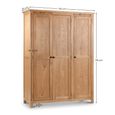 Marlborough Triple Wardrobe - 3 Door - Oak
