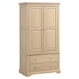 Cromwell Wardrobe - 2 Door - 2 Drawer - Oak