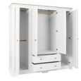Cromwell Chest - 2+4 Drawer - White Painted