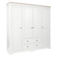 Cromwell Chest - 2+4 Drawer - White Painted