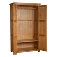 Somer Wardrobe - 2 Door - Oak