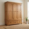 Somer Wardrobe - 3 Door - Oak