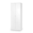 Manhattan Wardrobe - 2 Door - White Gloss
