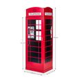Red Telephone Box Wardrobe
