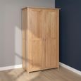 Nimbus Wardrobe - 2 Door - Oak