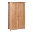 Nimbus Wardrobe - 2 Door - Oak