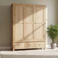 Appleby Wardrobe - 3 Door - Oak