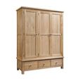 Appleby Wardrobe - 3 Door - Oak