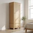 Arlington Single Wardrobe - 1 Door - Oak