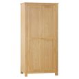 Arlington Wardrobe - 2 Door - Oak
