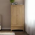 Kilkenny Wardrobe - 2 Door - 1 Drawer - Oak