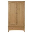 Kilkenny Wardrobe - 2 Door - 1 Drawer - Oak