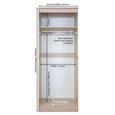 Pembroke Cream 2 Door Plain Tall Wardrobe