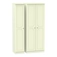 Pembroke Cream 3 Door Tall Triple Wardrobe